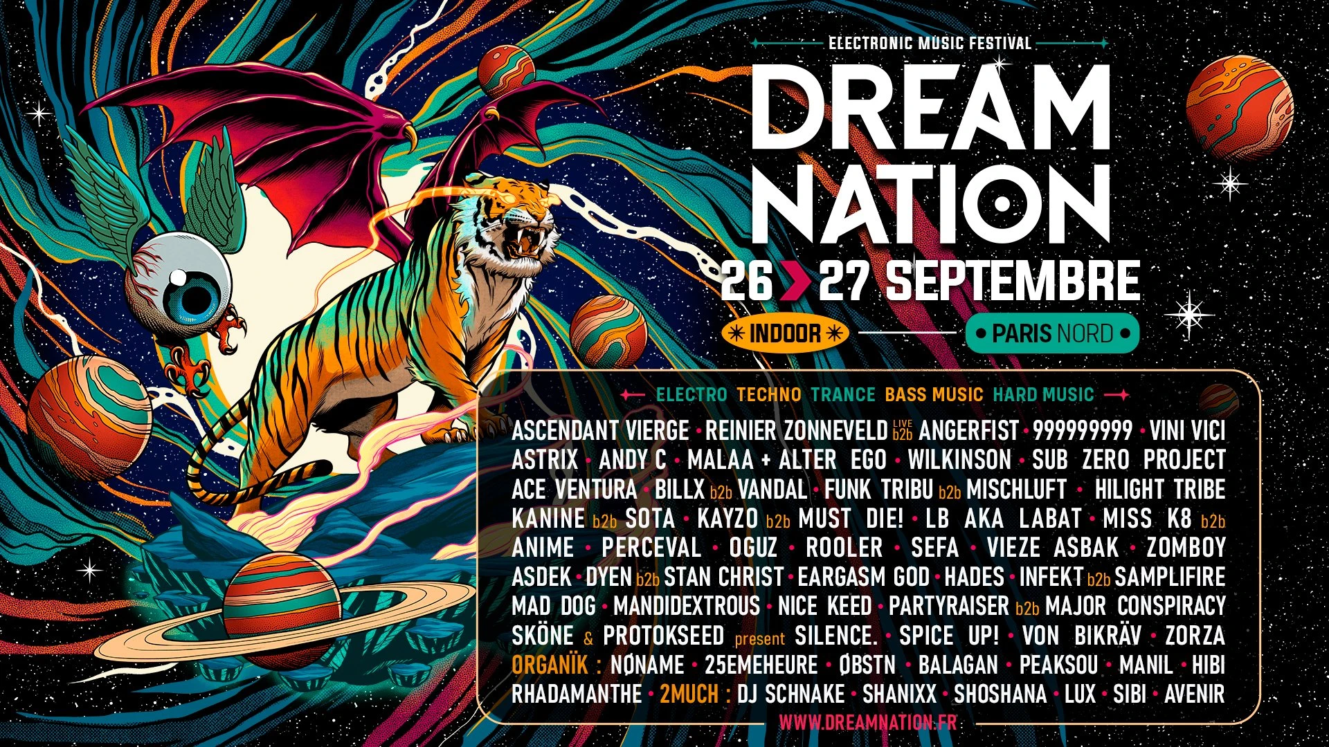 Dream Nation : le rendez-vous incontournable pour les fans de musique techno